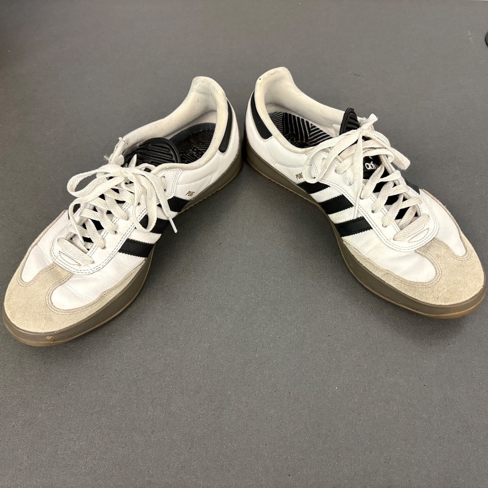 Adidas Puig Samba White Black Gum Skateboarding Shoe JP5658 Men’s Size 10.5 - Picture 5 of 11